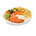 Kipschnitzel menu