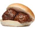 Broodje Gehaktbal uit de jus