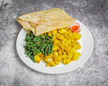 Roti wrap vegetarisch