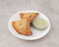 Pittige vegetarisch samosa