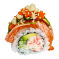 SALMON TORCH CRABSALAD ROLL