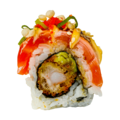 SALMON TORCH EBI ROLL