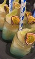 REDBULL smurf MOCKTAIL