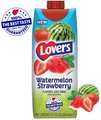 Lovers strawberry watermelon juice drink