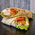 Sweet chicken wrap menu