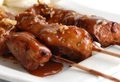 Varkenshaas sate