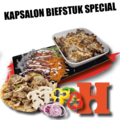 Kapsalon Biefstuk Speciaal