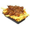 Kleine friet zuurvlees