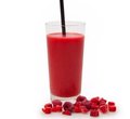 Verse fruit smoothie aardbei/framboos