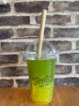 Honeydew bubble tea