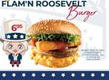 Flam'n Rooseveld Burger
