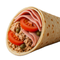 Wrap vitello tonato