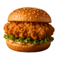 Broodje crunchy chicken filet burger