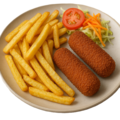 Kroketten schotel (2 stuks)