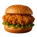 Broodje crunchy chicken filet burger