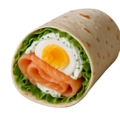 Wrap zalm roomkaas