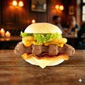Porc-Rib Burger