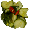 3 Pickled cucumber