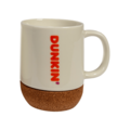 Dunkin' Cork Mug White