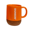 Dunkin' Cork Mug Orange