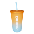 Dunkin‘ Cold Cup Orange-Blue