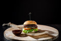 Big Smokey Barbecue Burger