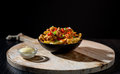 Loaded fries Crispy chicken