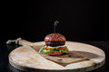 Beetroot butcher burger (vegetarisch)