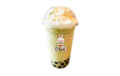 38.Matcha Snowflake With Cream & Tapioca