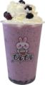 36.Blueberry snowflake with cream