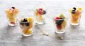 Fruitsalade per glas