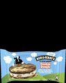 Ben & Jerry’s Cookie dough sandwich