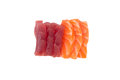 54. Sashimi zalm & tonijn