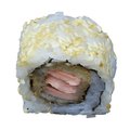 Krokante zalm maki
