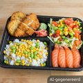 Kip schnitzel bento box
