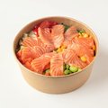 Zalm sashimi poké bowl