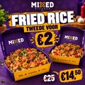 Fried Rice chicken klein 2de voor €2