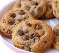 Fudge Chocolate Chip Cookies & Caramel Dip Sauce