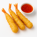 Crispy shrimps met chilisaus