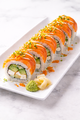 Soft shell gerookte zalm