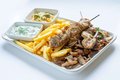 Gyros varkensvlees / souflaki varkenshaas