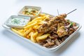 Gyros varkensvlees / souvlaki kip