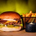 Super cheezy bacon menu