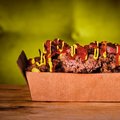 Bacon loaded fries