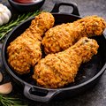 Crispy chicken drumstick