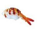 Flamed prawn nigiri