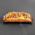 Cheese hot dog