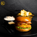 Double Chickenburger 300g meal