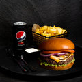 Spicy Ninjaburger 230G Menu