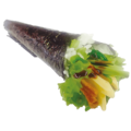 Vegetarian handroll